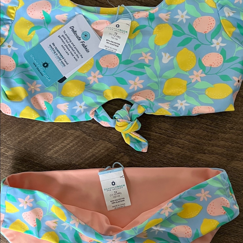Snapperrock Colorful Floral Bikini Set - Picture 2 of 5